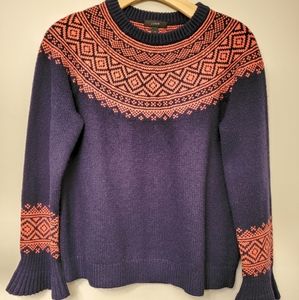 J Crew Fair isle Sweater